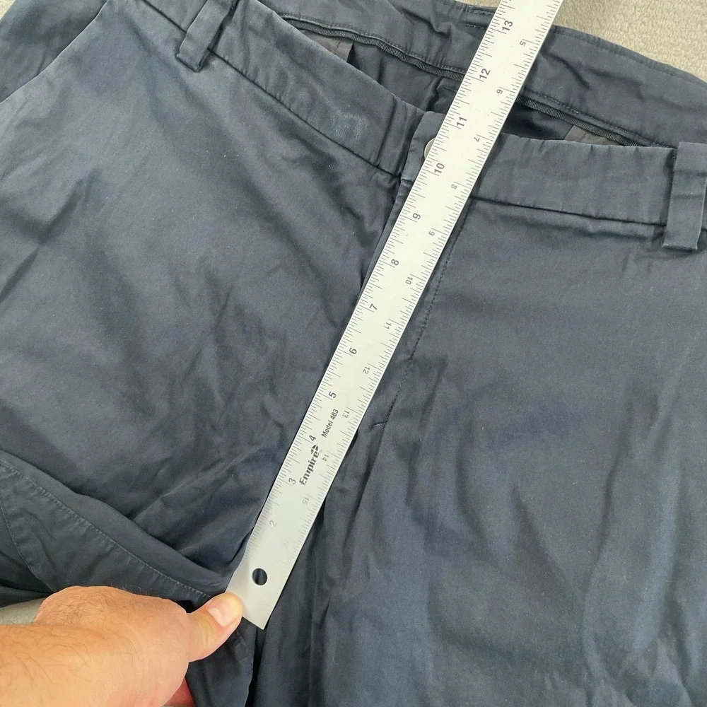 Lululemon Commission Pants‎ Men 38x33 (Tag 36) Faded Black Classic Swift Cotton